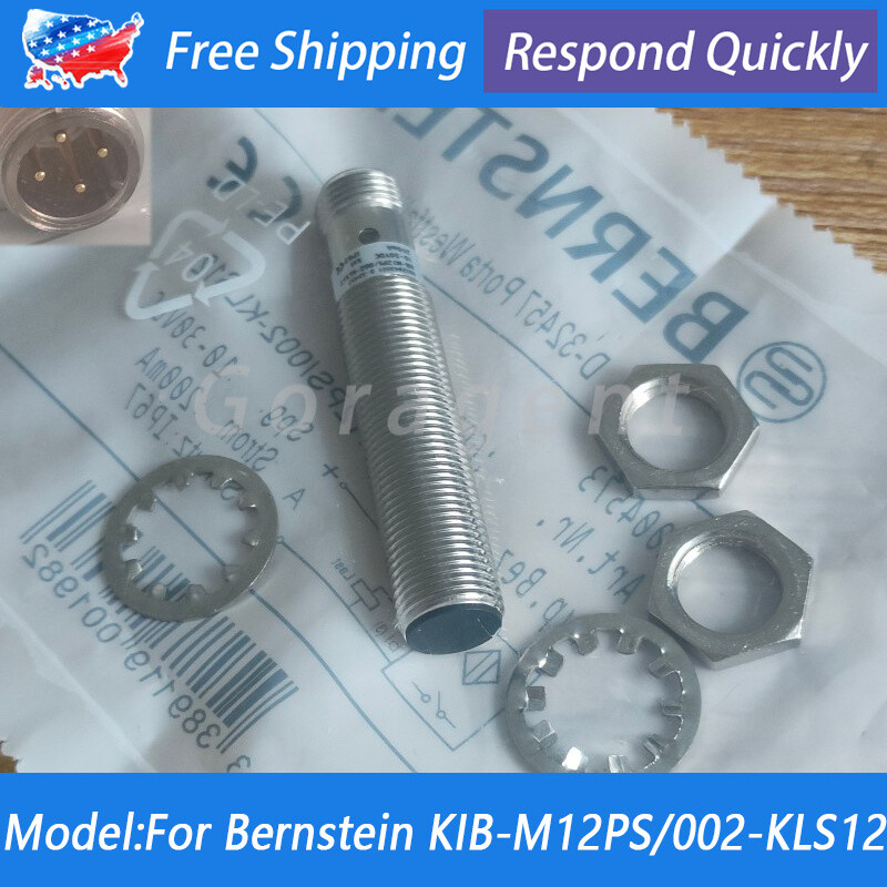 NEW Proximity Sensor Switch For Bernstein KIB-M12PS/002-KLS12 6932943001 10-30V