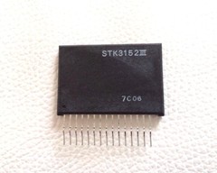 2 Pieces STK3152III PWR AMP 2*150W/8E 60V BY SANYO + HEAT SINK COMPOUND