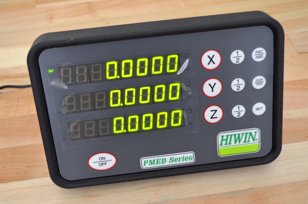 NEW Hiwin PMED-S3-3 DRO 3-Axis Digital Readout Display Linear Scale – CNC Router