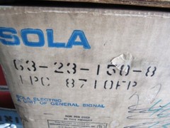 SOLA 63-23-150-8 8710FP POWER SUPPLY TYPE 43 MINI/MICRO COMPUTER REGULATOR*NIB