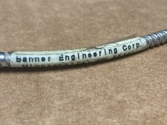 Banner IA13SMTA Fiber Optic Cable 36” FAST SHIPPING