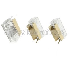 5PCS Panel Mount PCB Fuse Holder Case With Cover For 5x20mm Fuse 250V 6A