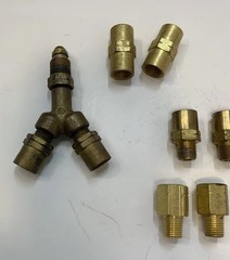 WESTERN ENTERPRISE LOT INERT WATER ARC WELDING ADAPTERS W-15, AW-431 402 Y