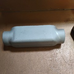 LOT OF 4 Appleton C200-M, Rigid Conduit Outlet Body, 2 In Form 35 Unilet, 1 PC