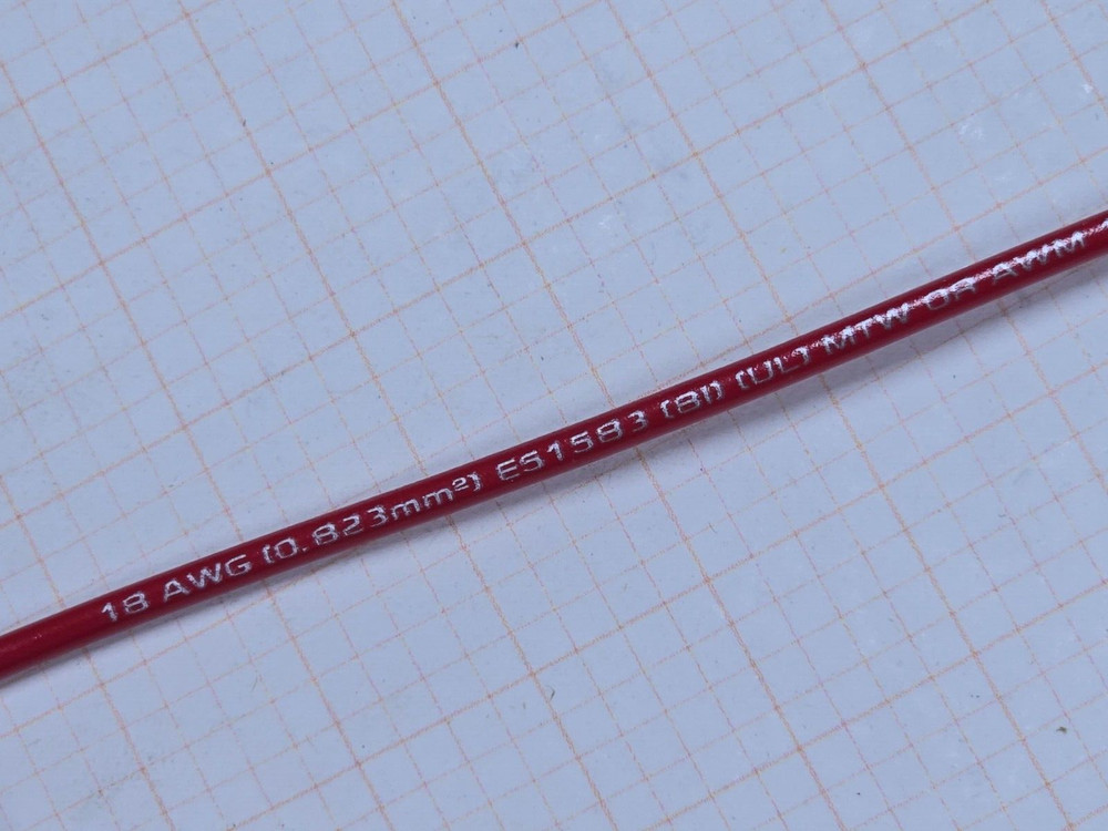 Southwire/Copperfield #18awg 16x30B UL-1015 Hook-Up/Lead Wire 600V Red/100ft