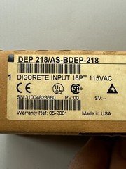 Schneider Modicon DEP 218/AS-BDEP-218 Discrete Input 16pt 115VAC – NEW Sealed