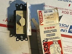 NSi Tork A515M Spring Wound Timer 15 Minute Max nos old stock