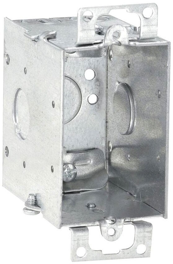 Crouse Hinds TP662, 2.75″ x 2″ x 3″, 4-KO, Gangable, Switch Box, 1 pc