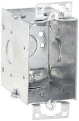 Crouse Hinds TP662, 2.75″ x 2″ x 3″, 4-KO, Gangable, Switch Box, 1 pc