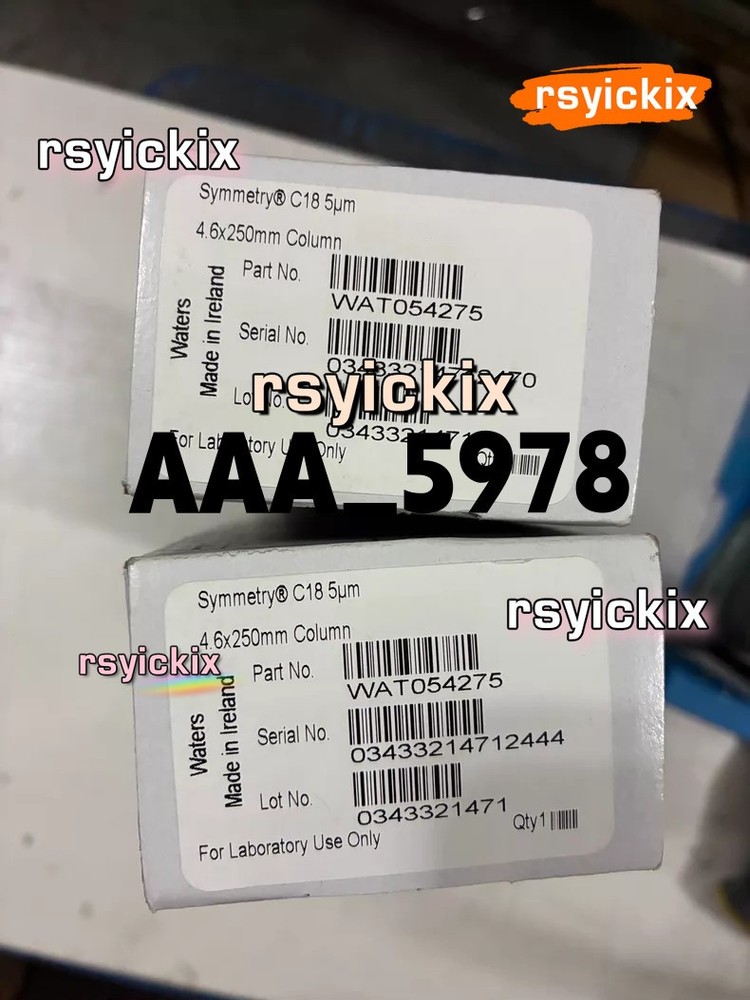 WAT054275 Symmetry C18 Column, 100Å, 5 µm, 4.6 mm X 250 mm WAT054275 Via DHL