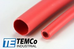 2 Lot TEMCo 5/16″ Marine Heat Shrink Tube 3:1 Adhesive Glue Lined 12″ long RED