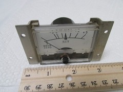 Modutech Panel Meter -3 to 0/SET to +3 57mm X 45mm Made In USA
