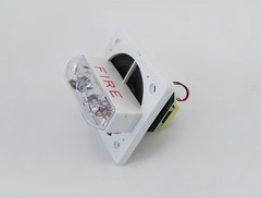 Eaton E90-24MCC-FR Series E90-24MCC Red Fire Alarm Wheelock Speaker Strobe – …