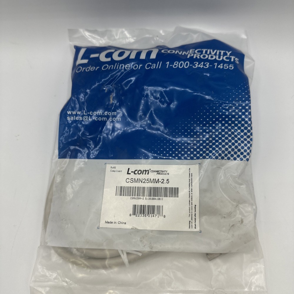 L-Com CSMN25MM 2.5 Cable