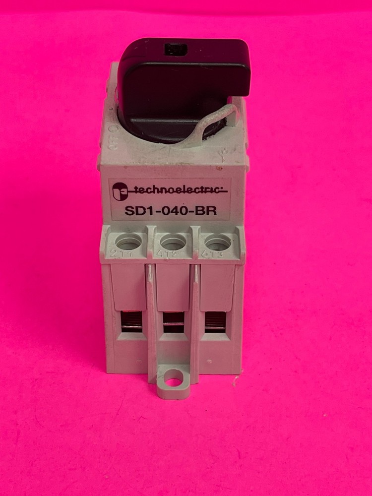 Technoelectric SD1-040-BR SD1 Series 3-Pole 40A 600VAC Non-Fused Load Switch