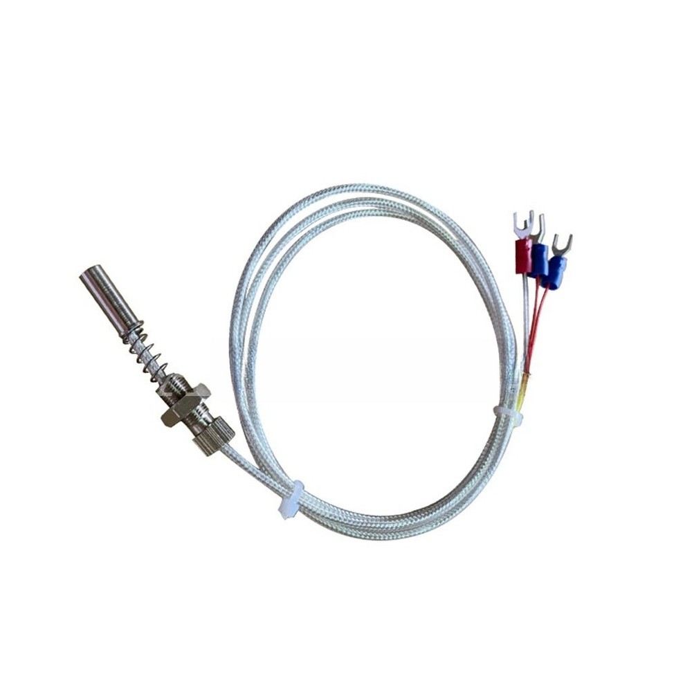 1PC WZPM-201 Temperature Sensor copper end thermal resistance PT100-100-100 T2-Y