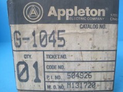 APPLETON ELECTRIC MOUNTING BRACKET AREAMASTER FLOODLIGHT PIPE CROSSARM G-1045
