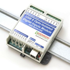 PC USB Eight Digital Inputs Module – dry/wet contacts
