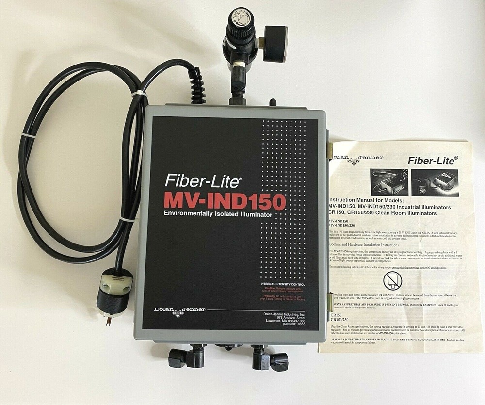 Dolan Jenner Fiber-Lite MV-IND150 High Intensity Illuminator ~ New Old Stock~