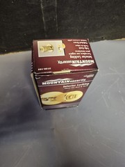 Mountain Security Interior Locking Polished Brass Tulip Door Knob 3130-105 NIB