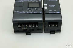 KEYENCE Used Base Unit, DC Type KV-16DT KL-N10V KL Link Adapter ELEC-I-606=7C43