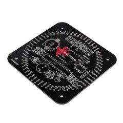 DIY Rotating LED Electronic Digital Clock Kit Learning Board DC5V DS1302 + Shell