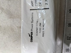 Cooper Kearney 51065 Type T Fuse Link 65A Eaton Fit-All Power New
