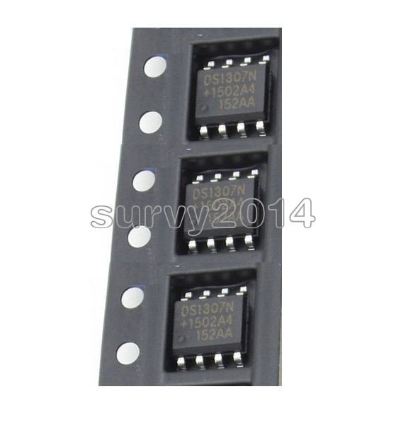 20PCS DS1307 DS1307Z SOP-8 RTC SERIAL 512K I2C Real-Time Clock IC