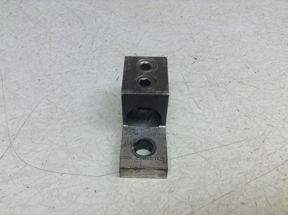 ILSCO DCC C-643 Terminal Lug 800MCM-3/0 CU 800-250 MCM AL