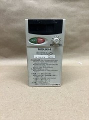 Mitsubishi FR-E520-0. 2K Inverter 1.5A Max 3 PH 200-240VAC 0.2kW