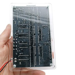 Digital Circuit Clock DIY Electronic Kit Electronic Clock Teaching Kit With Case