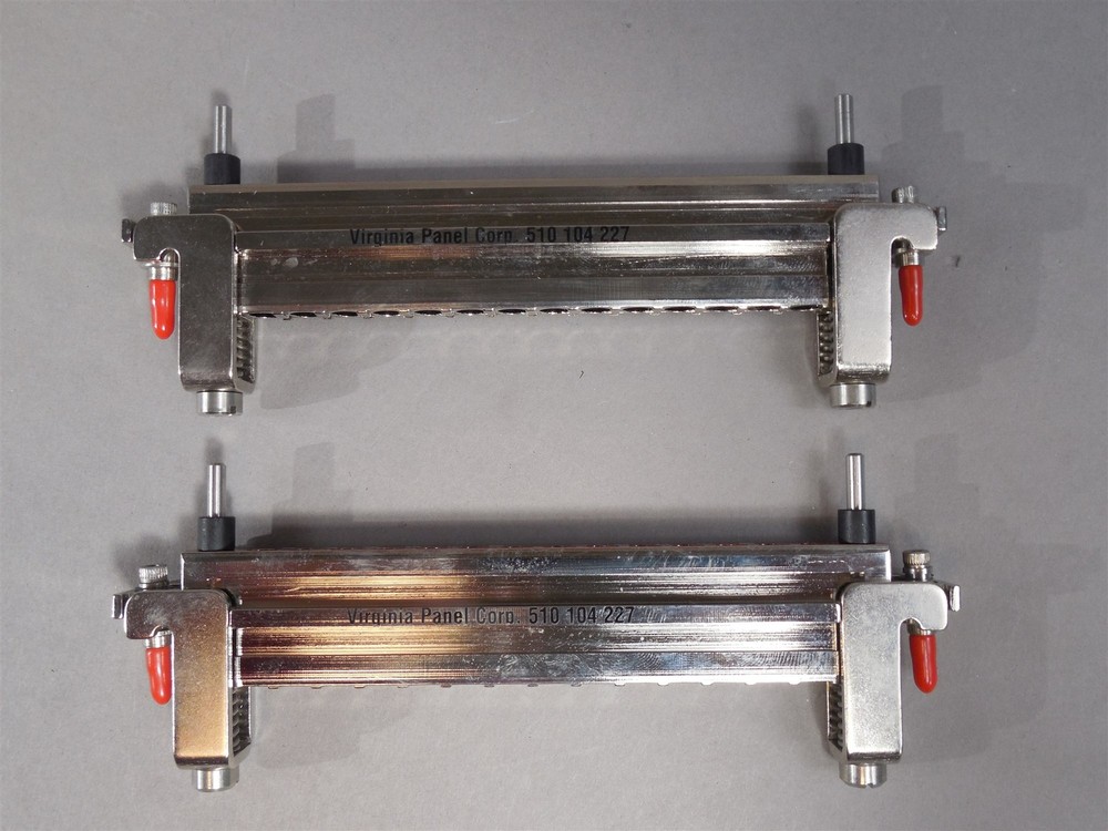 Lot of 2 Virginia Panel 510-104-227 Receiver Fiber Optic Module 14-Position NEW