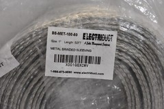 Electriduct 1″ Tinned Copper Metal Braided Sleeving Shielding Wire Mesh