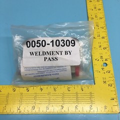 LOT OF 3 AMAT 0050-10309 WELDMENT BY-PASS ROUGH LINE VCR PHASE II, 154265