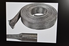 Electriduct 1″ Tinned Copper Metal Braided Sleeving Shielding Wire Mesh