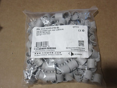 (100) Siemon CCC-0.63-C10-SL Slate Color Coded Cuff, 0.63 Cable O.D. New in Bag