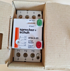 SPRECHER+SCHUH KTA3-25 1.6A Circuit Breaker F. Motor Protect New Other