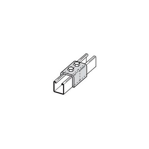 Fastenal 48750, 3-1/2″ x 1-5/8″ Channel, Steel, 2-Hole, Channel Splice, 1 pc