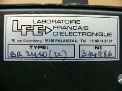 Lfe (Laboratoire Francais D’electronique) Br 2410 Power Supply Controller