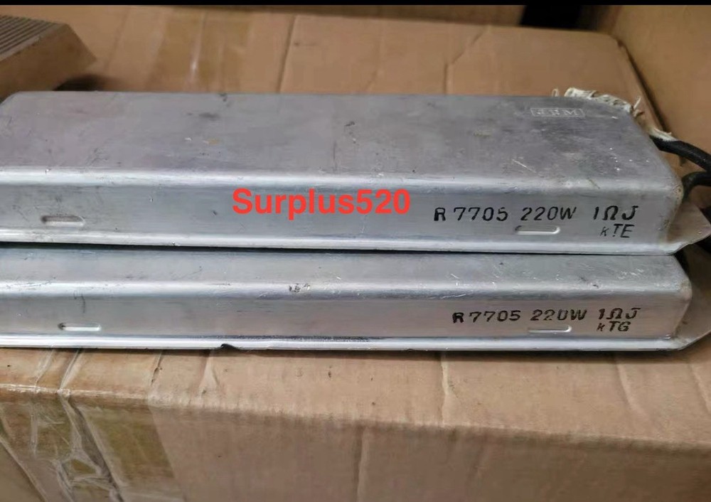 1Pc Used JRM Yaskawa Resistor R7705 1OHMJ 1R 220W – 2 types of leads
