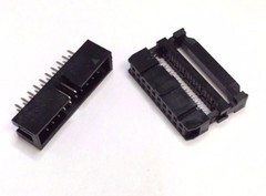 Flat Cable 20 Pin Wires IDC Ribbon 12 Ft. Long 25mm wide and 4 sets connectors
