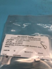 NOVELLUS 60-10040-00 CLAMP BULKHEAD NW40 AL, 160769