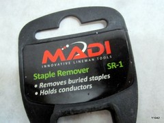 Madi Lineman Staple Remover Pry Bar