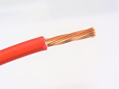 AUTOMOTIVE WIRE 10 AWG HIGH TEMPERATURE GXL WIRE RED 30 FT MADE IN U.S.A