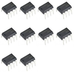Bridgold 10pcs TLC555CP TLC555 TLC 555 TI Lin CMOS Timers IC Chip，DIP-8.