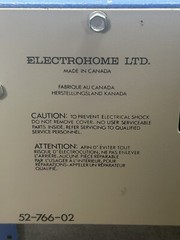 ElectroHome 38-V26101-60 Monitor 9” Video Gaming Vintage Made In Canada Tested