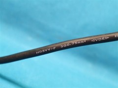 Volex Baohing H03VV-F 3G0.75mm2 CEBEC IEMMEQU LTSA-3 N14586 Power Cord