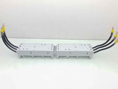 Lot of 2 Rittal SV 9342.410 OM Adapters 100A 3-Pole Busbars w/ Cables