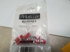 Mueller 10 pack Banana PLUG, Mini, 5A, Lot, Red NWK PN: BU-P2142-2