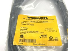 Turck PKW 4M-5-PSG 4M/S90 Picofast U-99493 Female Angled Cordset